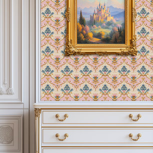 Pastel Regency Bloom Princesscore Wallpaper