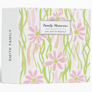 Pastel Retro Floral (8) Binder