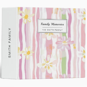 Pastel Retro Floral (9) Binder