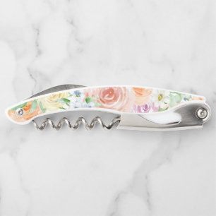 Pastel romantic garden corkscrew