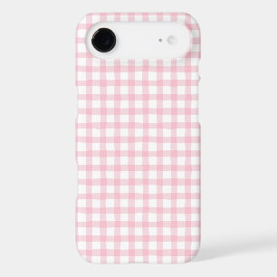 Pastel Rose à Carreaux – Motif sans Couture à l'Es