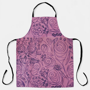 Pastel Rose Apron