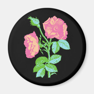 Pastel Rose Magnet