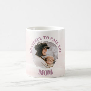 Pastel rose Mug personnalisé pour maman