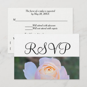 Pastel Rose Rose RSVP