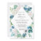 Pastel Sage Green Blue White Floral Bridal Shower