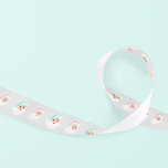 Pastel Santa Claus Faces Vintage Christmas Satin Ribbon<br><div class="desc">Add a festive touch to Christmas presents and holiday crafts with this illustrated ribbon that features vintage style illustrations of Santa Claus wearing pastel coloured Santa hats set against a light grey background.</div>