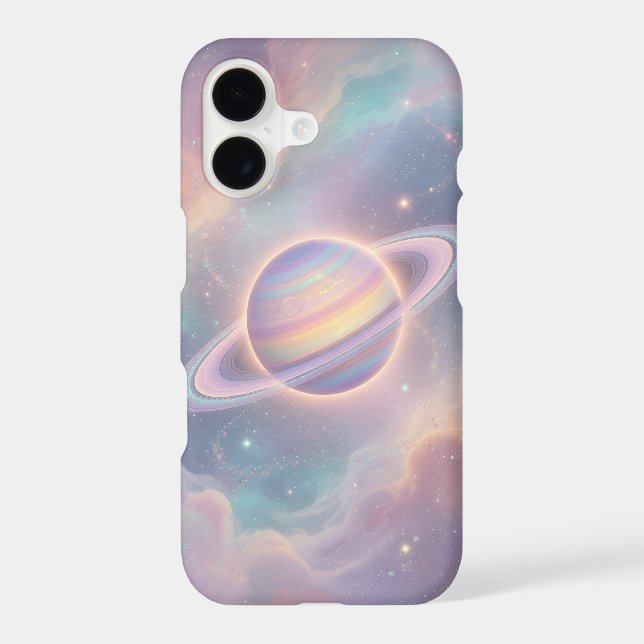 Pastel Saturn Planet Phone Case | Dreamy (Back)