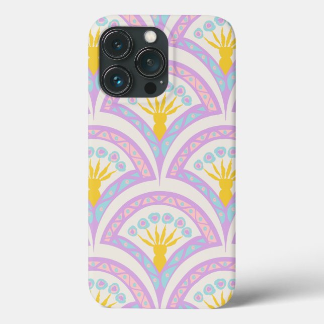 Pastel Scallop Pattern Case-Mate iPhone Case (Back)
