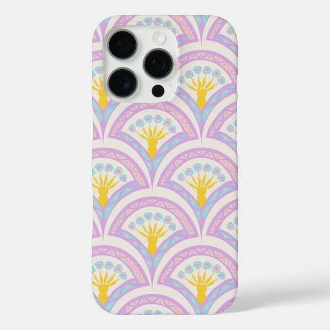 Pastel Scallop Pattern Case-Mate iPhone Case (Back)