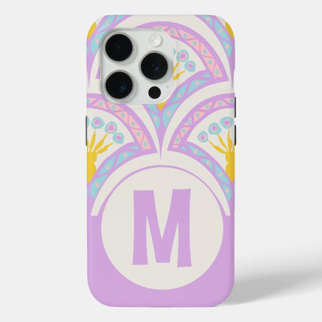Pastel Scallop Pattern Case-Mate iPhone Case (Back)