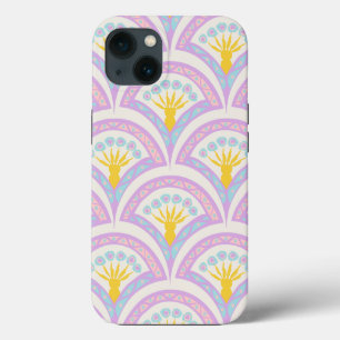 Pastel Scallop Pattern iPhone 13 Case