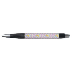 Pastel Scallop Pattern Pen