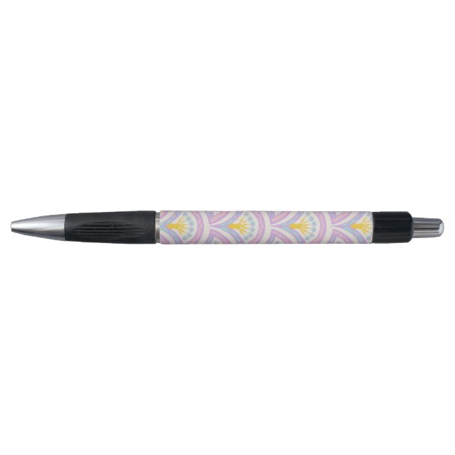 Pastel Scallop Pattern Pen (Front)