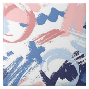 Pastel Scribble Tile