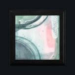 Pastel Scribe - Watercolor Gift Box<br><div class="desc">Pastel Scribe III by Grace Popp. Features up-close shapes in a watercolor-like style. Composed with varying colours.</div>