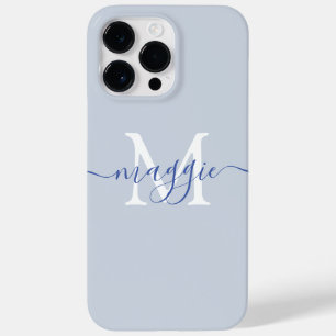 Pastel Script Monogram Personalized Phone Case