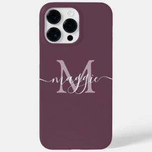 Pastel Script Monogram Personalized Phone Case
