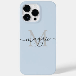Pastel Script Monogram Thermal Tumbler  Case-Mate iPhone 14 Pro Max Case