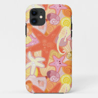 Pastel Sea Creature Pattern