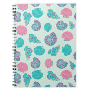 Pastel Seashell Pattern 1 Notebook