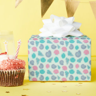 Pastel Seashell Pattern Wrapping Paper