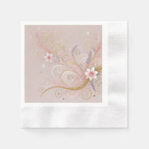 Pastel Shade Floral Motif Design