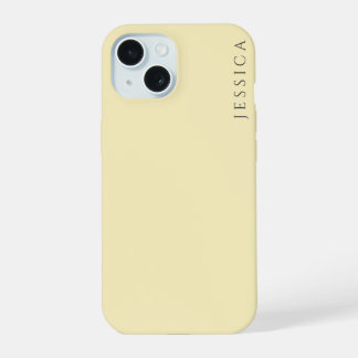 Pastel Shade Oasis Jaune | Monogramme