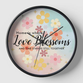 Pastel Shade Petals Alloy Chains Neckle eWatch Clock