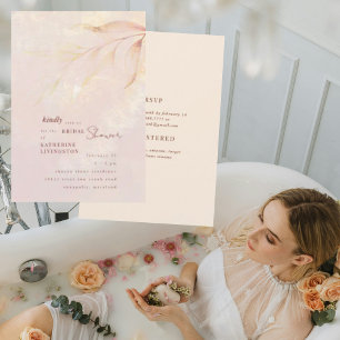 Pastel Sherbet Bridal Shower Invitation