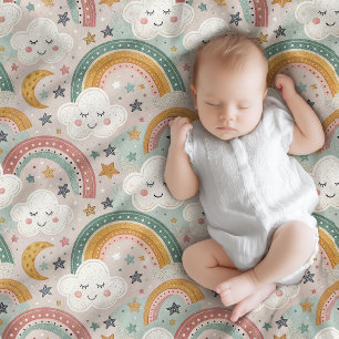 Pastel Sky Blanket Sweet Gift for Baby’s World