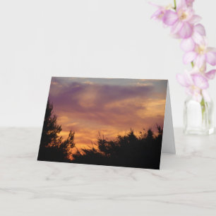 Pastel Sky Landscape Card