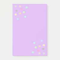 Pastel Snowflakes Post-it® Notes