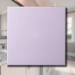 Pastel Soft Lilac Solid Colour | Classic Elegant Tile<br><div class="desc">Pastel Soft Lilac Solid Colour | Classic | Elegant | Trendy | Stylish | Gift</div>