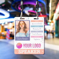 Pastel Sparkles Influencer Conference Speaker