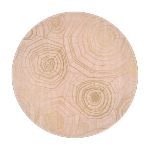 Pastel spider web: Halloween pattern. Cutting Board
