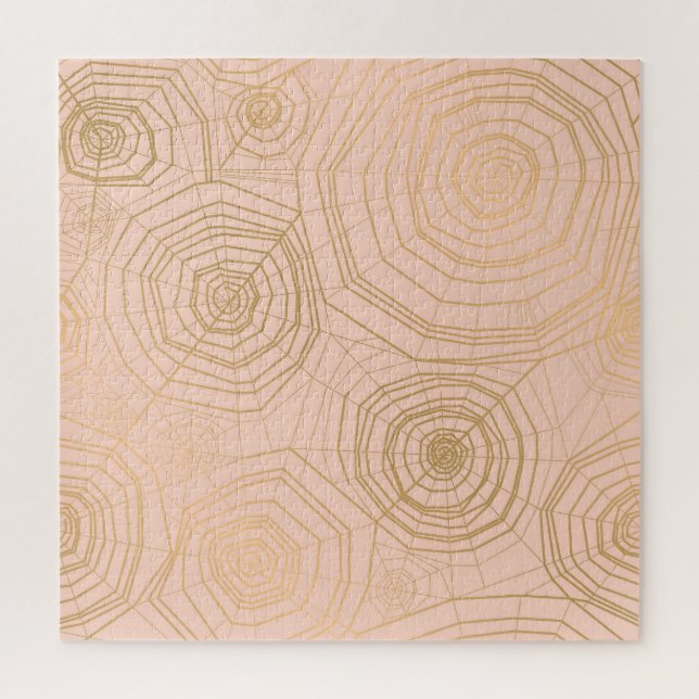 Pastel spider web: Halloween pattern. Jigsaw Puzzle (Vertical)