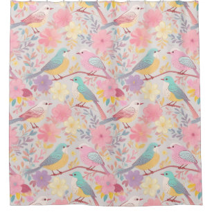 Pastel spring floral pattern 02
