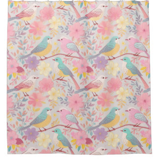 Pastel spring floral pattern 02