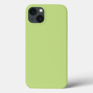 Pastel Spring Green Accent Colour to Customize iPhone 13 Case