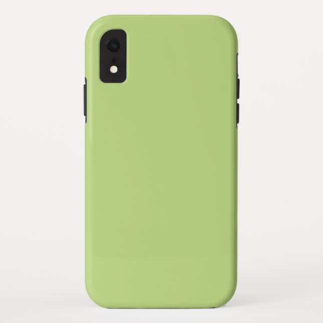 Pastel Spring Green Colour Decor Case-Mate iPhone Case (Back)