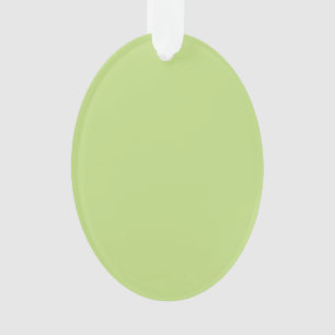 Pastel Spring Green Colour Decor Ornament