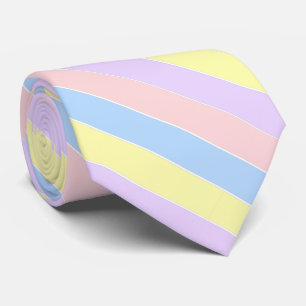 Pastel Spring Stripes Tie