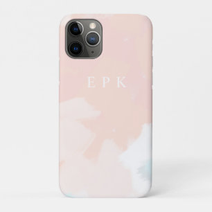 Pastel Springtime Monogram iPhone 11 Pro Case