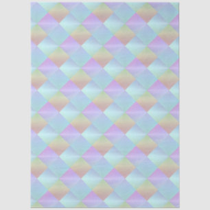Pastel Squares Pattern Tissue Paper