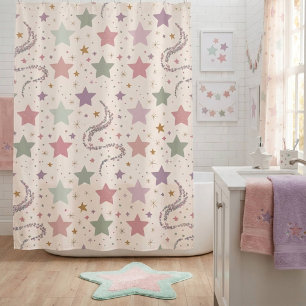 Pastel Stars and Glitter Kids