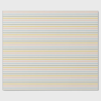 Pastel Stripe Wrapping Paper 