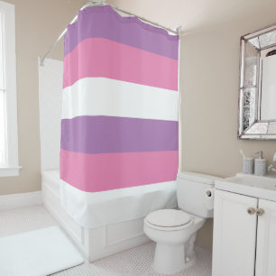 Pastel Striped Pattern Horizontal Pink Purple