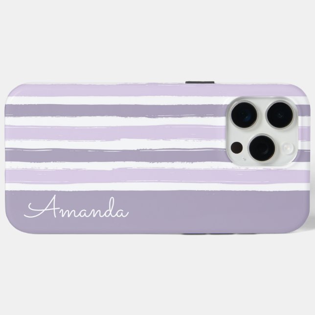 Pastel Stripes Case-Mate iPhone Case (Back (Horizontal))