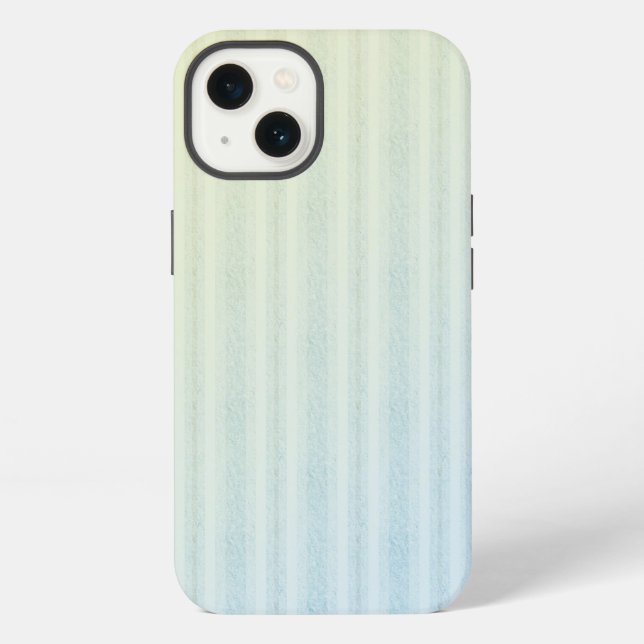 Pastel Stripes iPhone Case (Back)